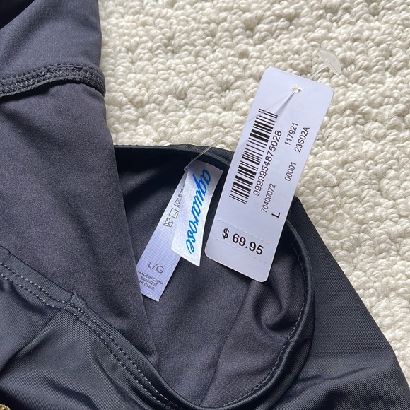 La Vie en Rose NWT Black ROSA High Neck One-piece Swimsuit Sizes S/M/L/XL/XXL - Picture 6 of 10